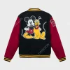 Mickey Mouse and Pluto Varsity Jacket