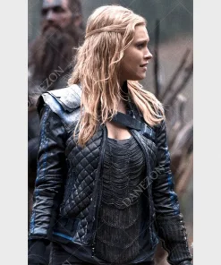 The 100 Eliza Taylor Quilted Leather Jacket