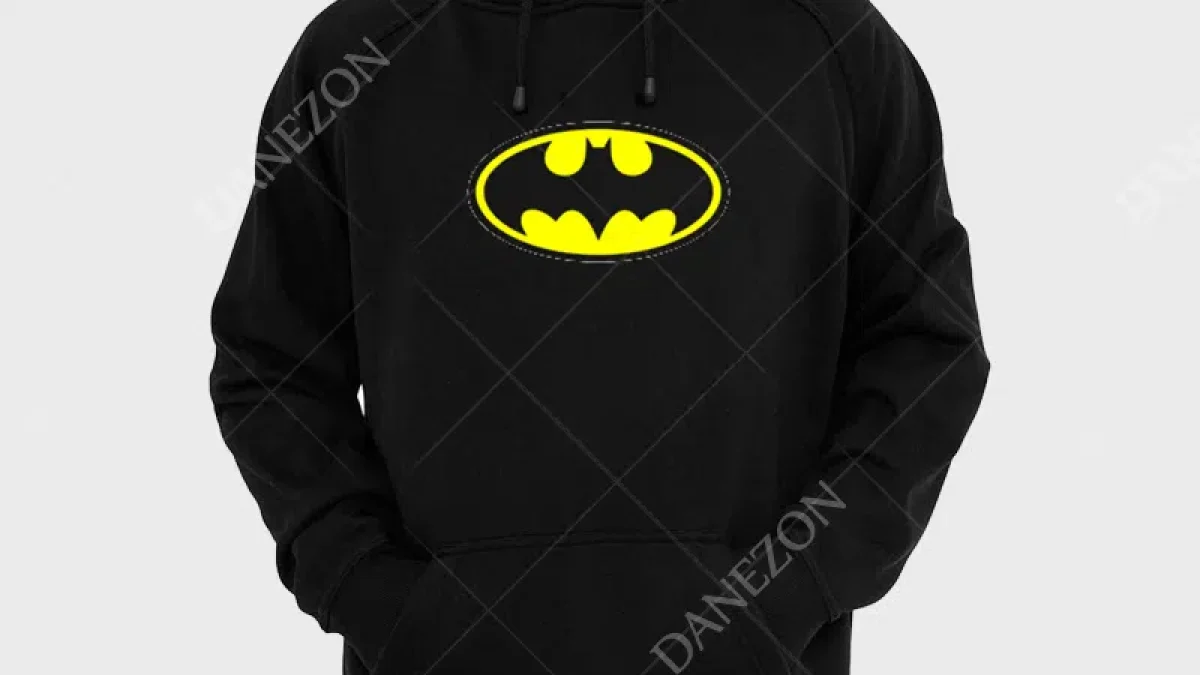 Batman Distressed Logo Black Men's Vest