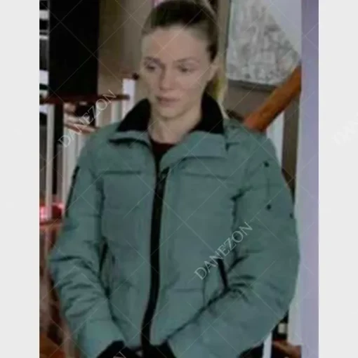 Hailey Upton Chicago PD S09 Teal Jacket