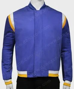 Lakers Warm-up Clearance Sale Purple Jacket