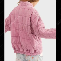 Heartland S15 Lou Fleming Pink Quilted Jacket