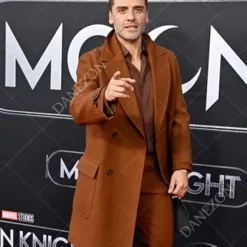 Moon Knight Oscar Isaac Brown Coat