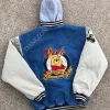 Winnie The Pooh Varsity Jacket