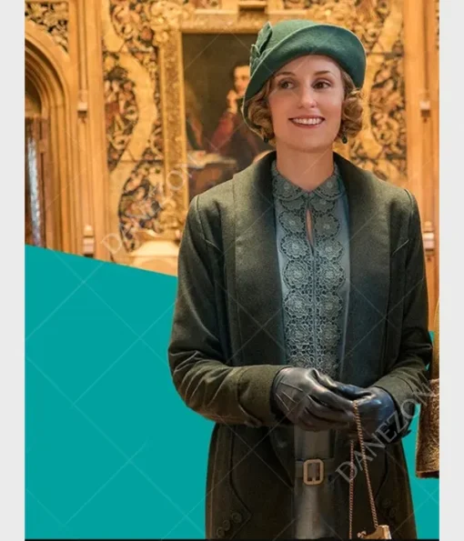 Downton Abbey A New Era Lady Edith Wool Coat