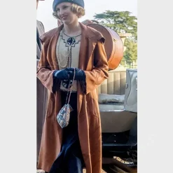 Downton Abbey A New Era Lady Edith Trench Coat - Danezon