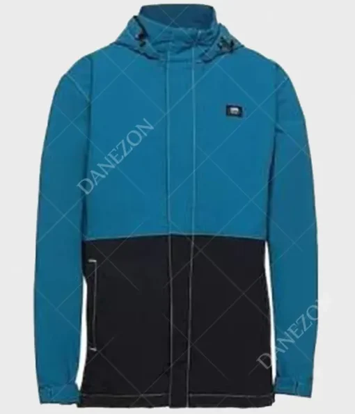 Heartstopper Nick Nelson Blue and Black Hooded Jacket
