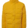 Mens Yellow Puffer Jacket - Danezon