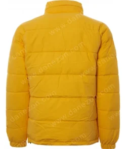 Mens Yellow light weight Puffer Jacket - Danezon