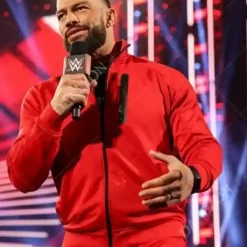 WWE Wrestlemania Roman Reigns 2022 Red Tracksuit
