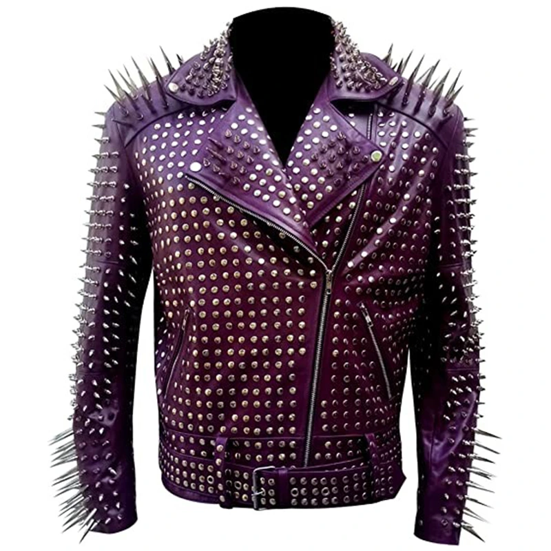 PURPLE REIGN” Men's Jacket / SIZE 44 – RockStarr Designer Wear