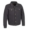 Grey Denim Jacket Shirt Style Collar