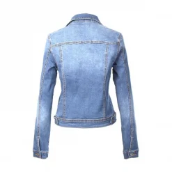 Blue Denim Jacket For Womens
