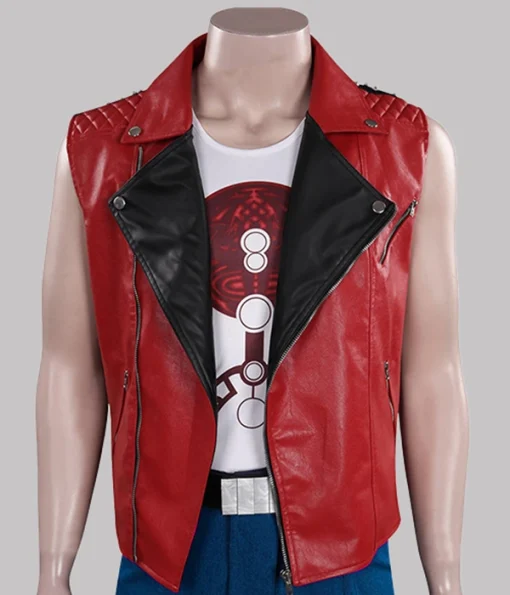 Thor Love and Thunder Thor Red Leather Vest