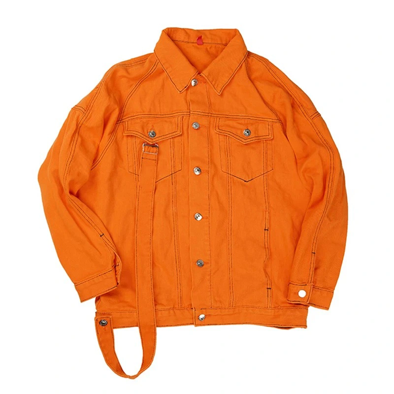 Orange Double Face Shirt Jacket - Women - Ready-to-Wear