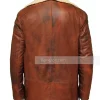 Samaritan 2022 Cyrus Brown Leather Jacket