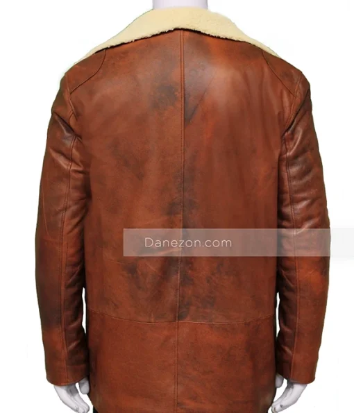 Samaritan 2022 Cyrus Brown Leather Jacket
