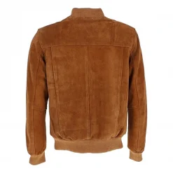 Suede Leather Brown Leather Jacket