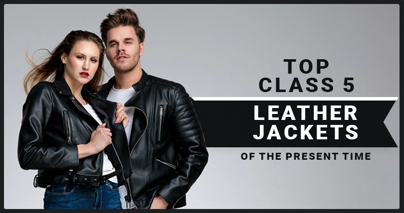 TOP 5 LEATHER JACKETS FOR WINTER