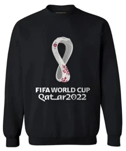 Fifa World Cup Qatar 2022 Black Sweatshirt