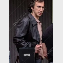 White Noise 2022 Adam Driver Leather Jacket
