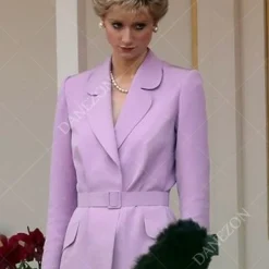The Crown S05 Princess Diana Purple Blazer