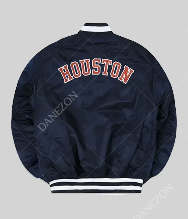 Houston Astros Kate Upton Blue Jacket- The American Jackets