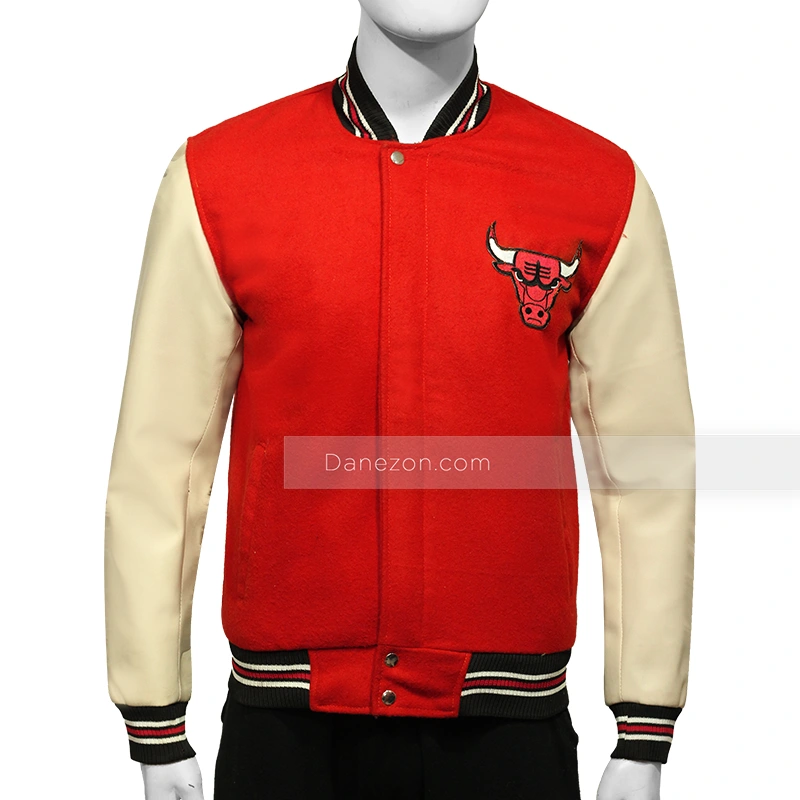 letterman bulls jacket