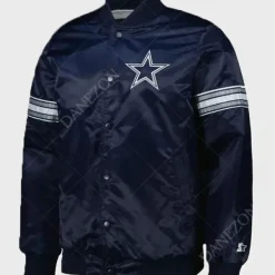 Dallas Cowboys Pick and Roll Blue Jacket