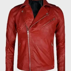 Finn Balor WWE Red Leather Jacket