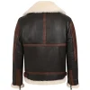 b3 shearling jacket mens - danezon