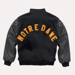 University of Notre Dame Rudy Irish Black Jacket