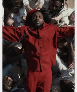 Kendrick Lamar Count Me Out Red Jacket