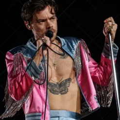 Love On Tour LA Harry Styles Pink Jacket