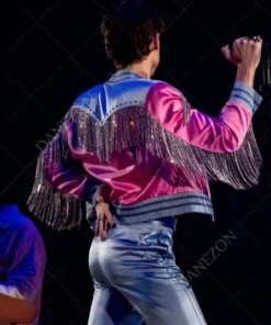 Love On Tour LA Harry Styles 2023 Pink Jacket