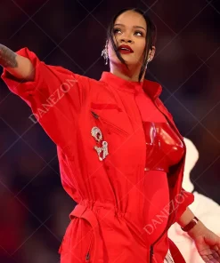 Super Bowl 2023 Rihanna’s Red Suit