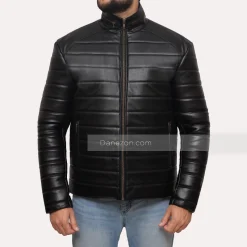 black leather jacket - faux leather jacket