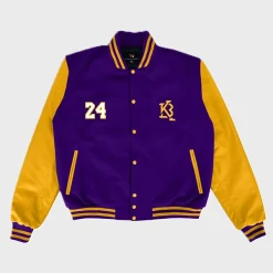 Kobe Bryant 24 Los Angeles Lakers Varsity Jacket