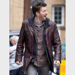 Jack O’Malley Brown Leather Jacket