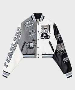 All Star Cropped Varsity Jacket