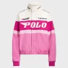 Pink Polo Racer Jacket