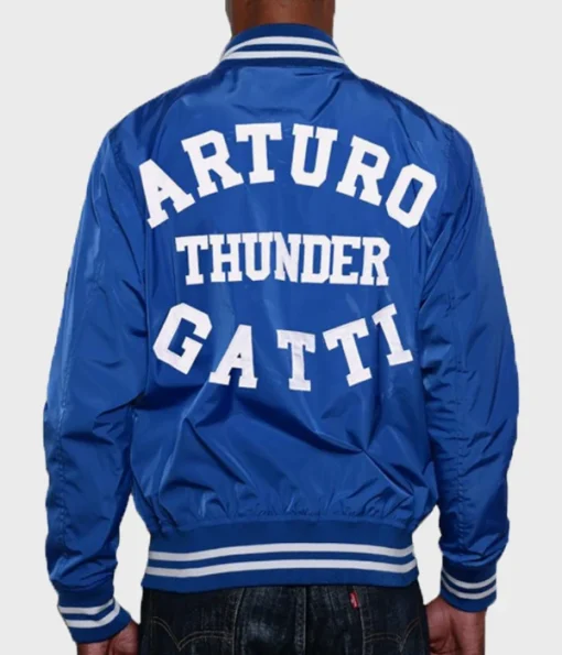 Thunder Arturo Gatti Varsity Blue Jacket