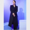 Eve Hewson Flora and Son 2023 Flora Black Trench Coat