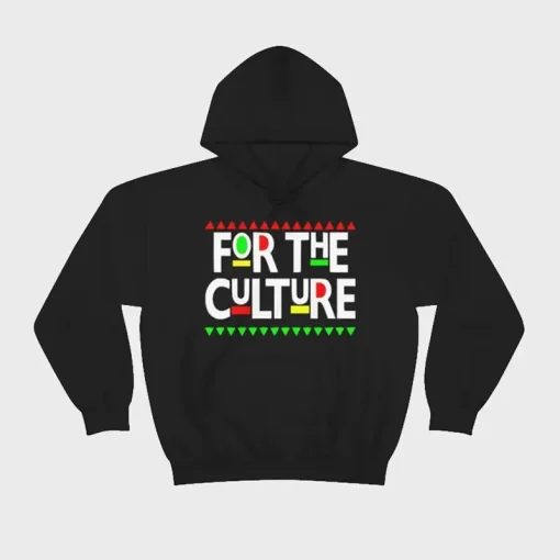 For The Culture Pullover Glitter Hoodie