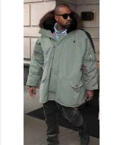 Kanye West Parka Hooded Jacket