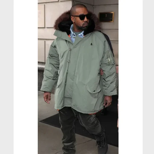 Kanye West Parka Hooded Jacket