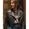 Lucy Hale Puppy Love Leather Jacket
