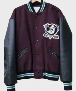 Vintage Mighty Ducks Letterman Jacket