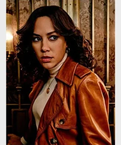 Mishel Prada The Continental From the World of John Wick 2023 Leather Coat