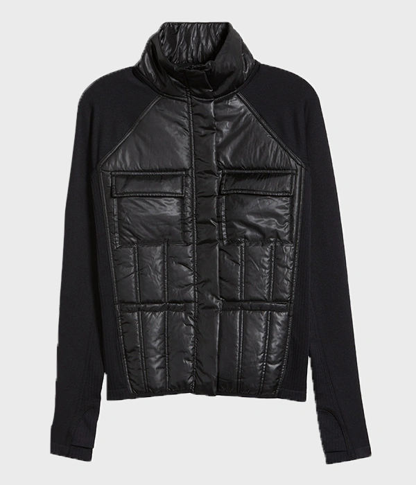 Womens Zella Hybrid Black Jacket